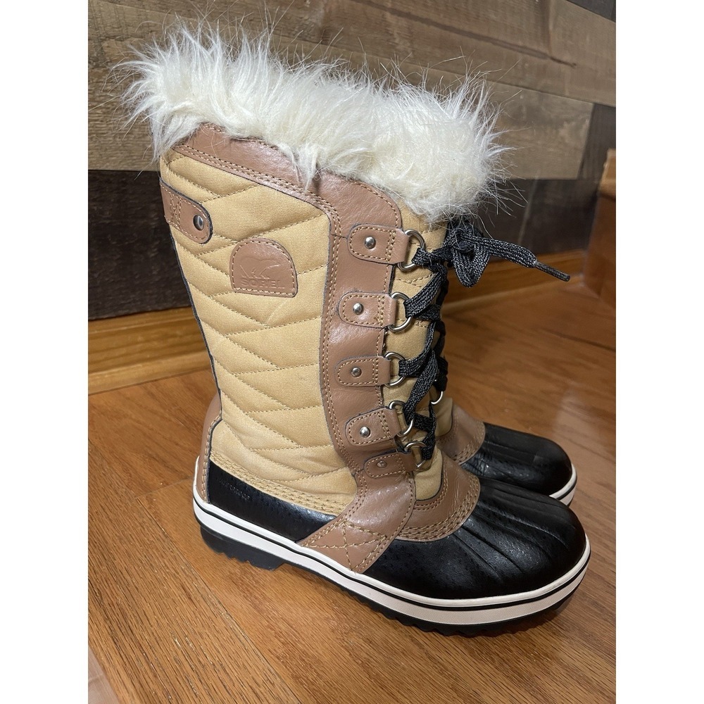 Sorel Tofino II Waterproof Boots Curry Fawn Women Size 5